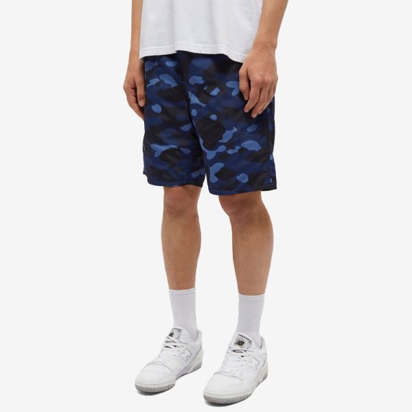 A Bathing Ape Colour Camo Shark Reversible Shorts