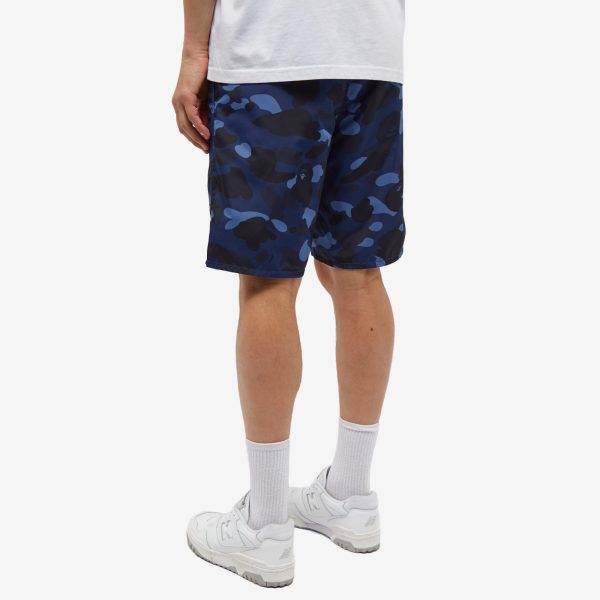 A Bathing Ape Colour Camo Shark Reversible Shorts