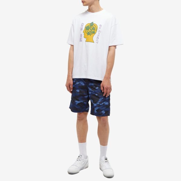 A Bathing Ape Colour Camo Shark Reversible Shorts