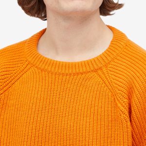 Valentino Fisherman Rib Crew Knit