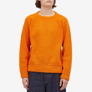 Valentino Fisherman Rib Crew Knit