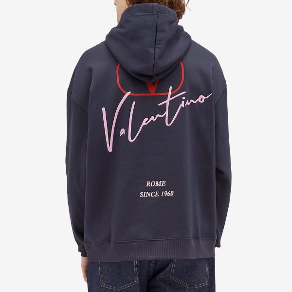 Valentino Logo Popover Hoodie