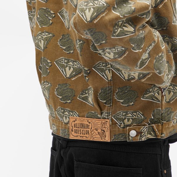 Billionaire Boys Club Diamonds & Dollars AOP Denim Jacket