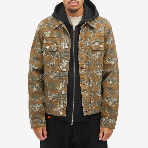 Billionaire Boys Club Diamonds & Dollars AOP Denim Jacket