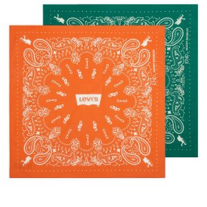 END. x Levis Paisley Bandana (2 Pack) 'Mount Rambler'