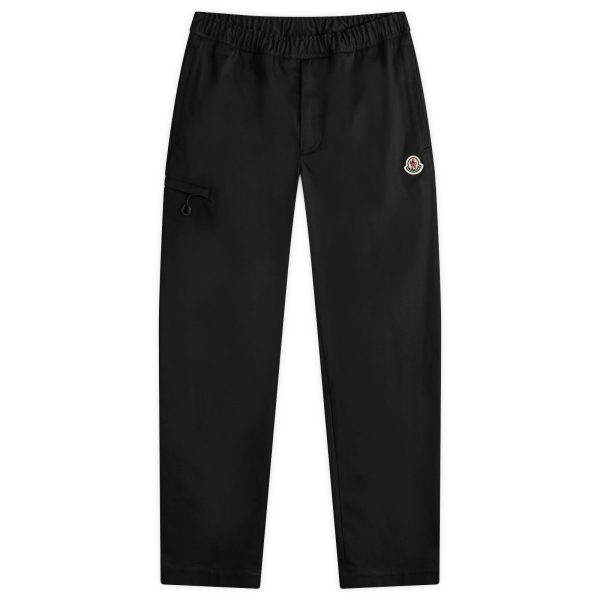 Moncler Gabardine Stretch Drawstring Trousers