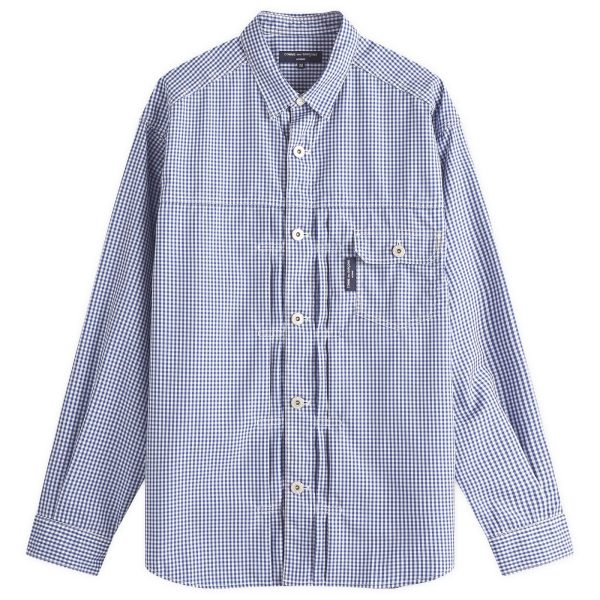 Comme des Garçons Homme Gingham Check Pocket Shirt Jacket