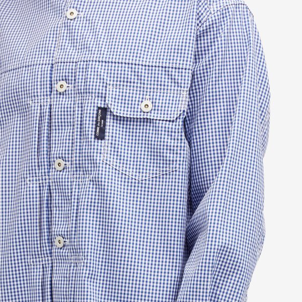 Comme des Garçons Homme Gingham Check Pocket Shirt Jacket