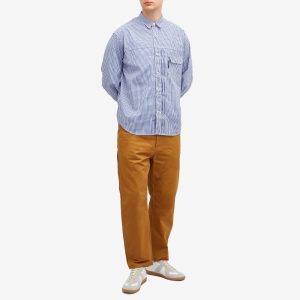 Comme des Garçons Homme Gingham Check Pocket Shirt Jacket