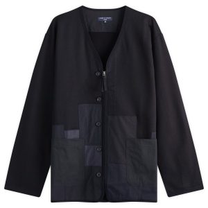 Comme des Garçons Homme Multi Fabric Patchwork Cardigan