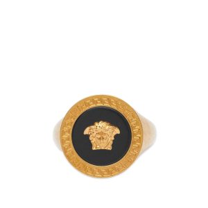 Versace Medusa Head Signet Ring