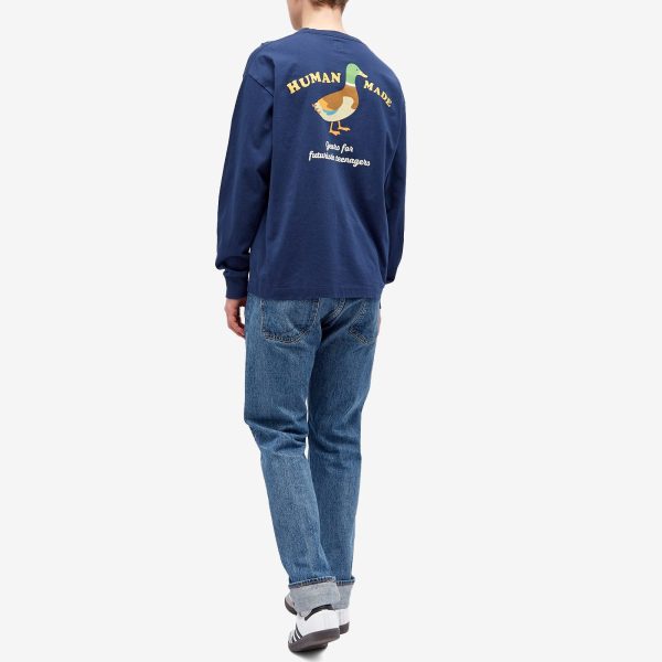 Human Made Long Sleeve Duck T-Shirt