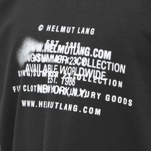 Helmut Lang Spray Logo T-Shirt