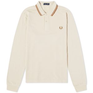 Fred Perry Long Sleeve Twin Tipped Polo