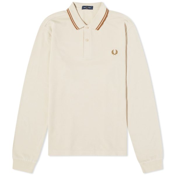 Fred Perry Long Sleeve Twin Tipped Polo