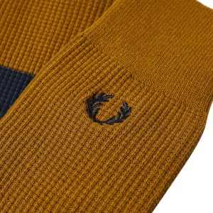 Fred Perry Waffle Knit Sock