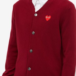 Comme des Garçons Play Red Heart Cardigan