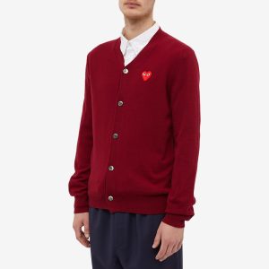 Comme des Garçons Play Red Heart Cardigan