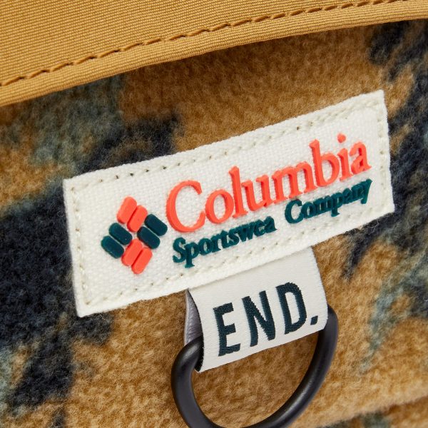 END. x Columbia 'Douglas Fir' Fleece Hip Pack