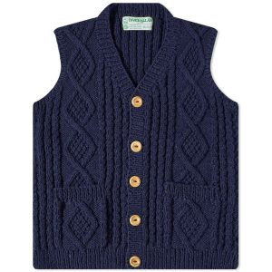 Inverallan 9H Aran Knitted Waistcoat