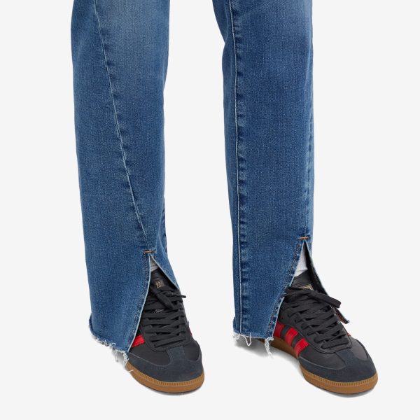 Good American Good Boy Twisted Slit Jeans