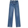 Good American Good Boy Twisted Slit Jeans