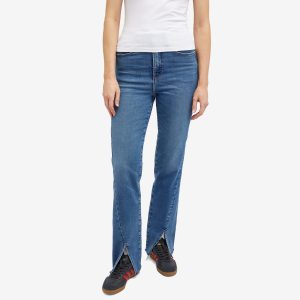 Good American Good Boy Twisted Slit Jeans