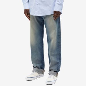 Kenzo Stone Bleach Asagao Straight Jeans