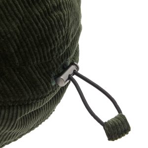 Maison Kitsune Corduroy Handwriting Ear Flap Cap