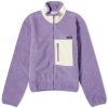 Sporty & Rich Zipped Sherpa Jacket