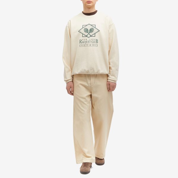 Sporty & Rich NY Racquet Club Crew Sweat