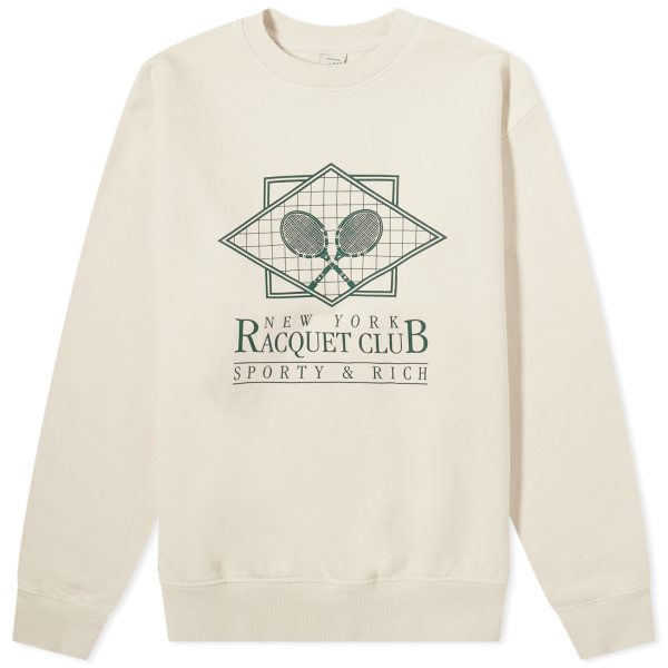 Sporty & Rich NY Racquet Club Crew Sweat