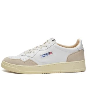 Autry 01 Low Leather and Suede Sneaker