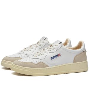 Autry 01 Low Leather and Suede Sneaker