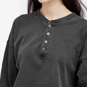 Joah Brown Vintage Henley Long Sleeve Top