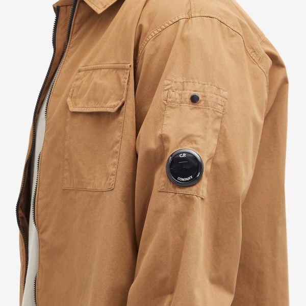 C.P. Company Organic Gabardine Zip Overshirt