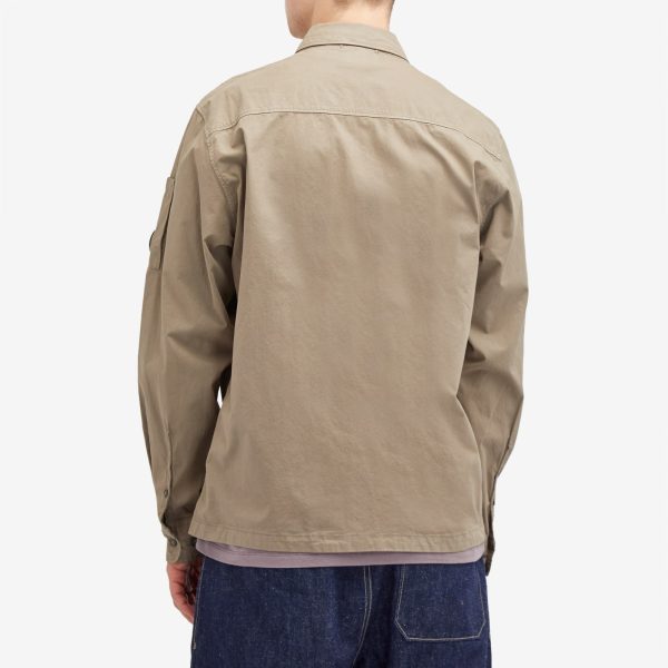 C.P. Company Organic Gabardine Zip Overshirt