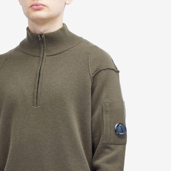 C.P. Company Lambswool Grs Half Zip Knit