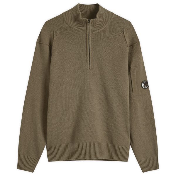 C.P. Company Lambswool Grs Half Zip Knit