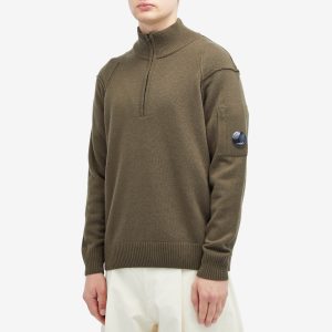 C.P. Company Lambswool Grs Half Zip Knit