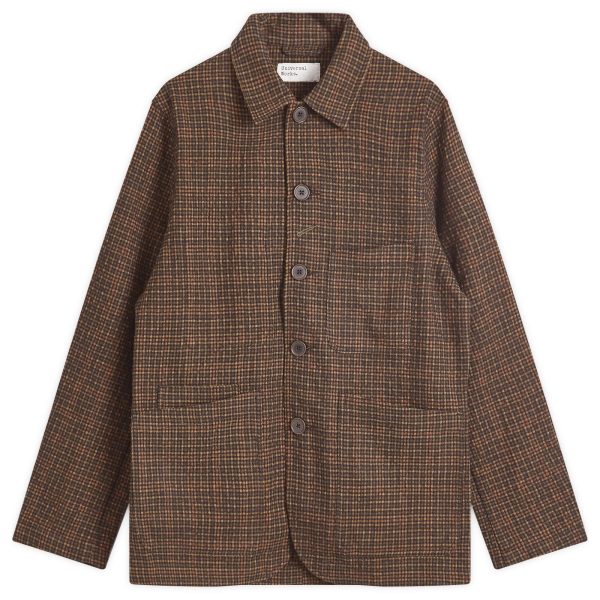 Universal Works Alburquerque Check Bakers Jacket