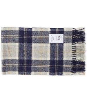 Norse Projects Moon Checked Lambswool Scarf