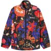 Awake NY Floral Fleece Jacket