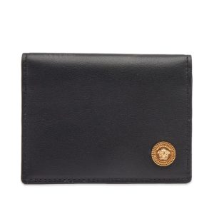 Versace Medusa Head Medallion Billfold Wallet