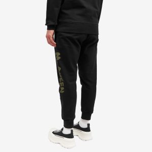 Alexander McQueen Graffiti Logo Sweat Pants