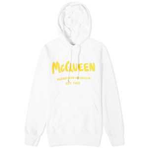 Alexander McQueen Graffiti Logo Hoodie