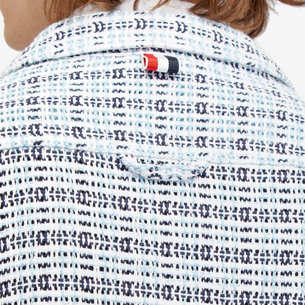 Thom Browne Crochet Shirt Jacket