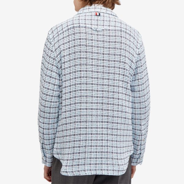 Thom Browne Crochet Shirt Jacket