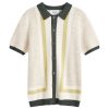 Wax London Tellaro Knit Short Sleeve Shirt