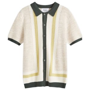 Wax London Tellaro Knit Short Sleeve Shirt